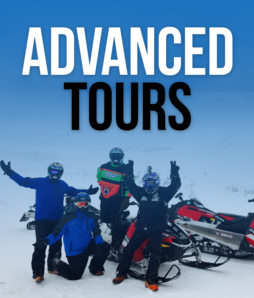 Advanced Snowmobile Tour